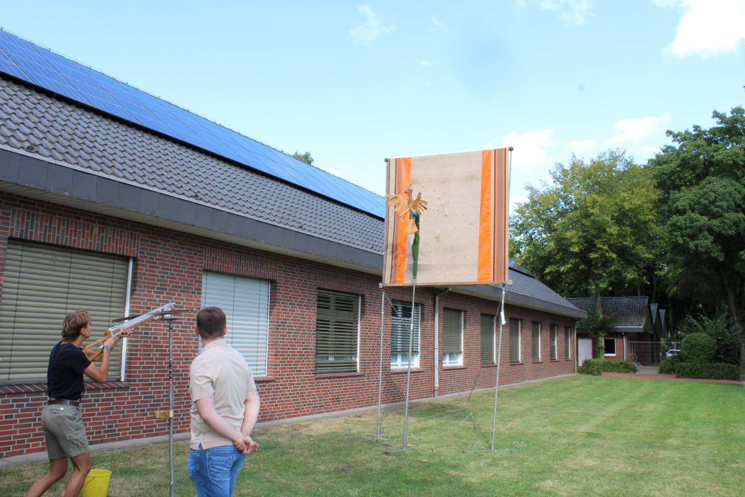 Aktion Schuetzenverein Cloppenburg Aktion "Adlerschießen" des Schützenvereins CLP.