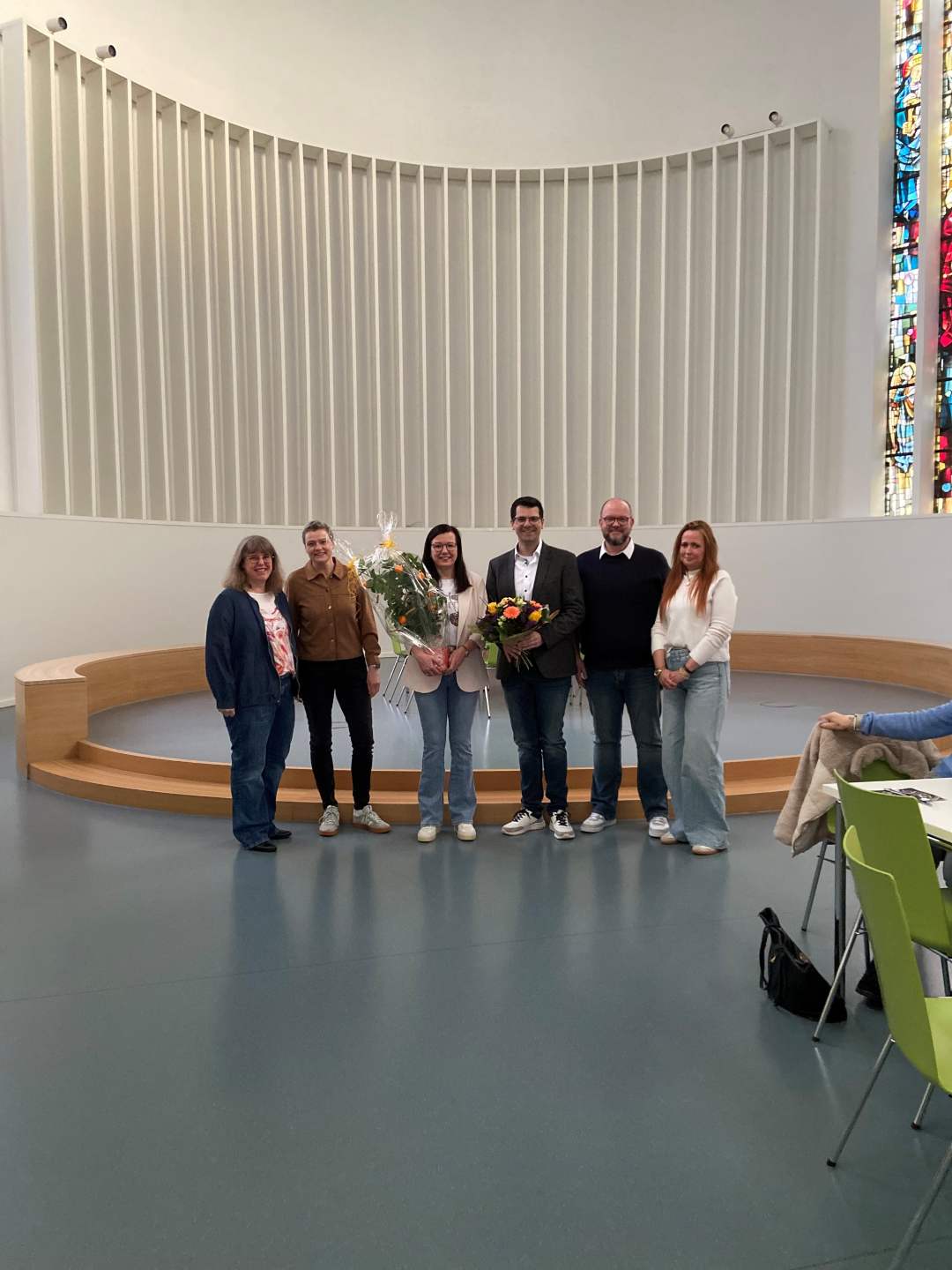 Gruppenfoto Verabschiedung von Rita Berndmeyer Gruppenfoto bei der Verabschiedung von Rita Berndmeyer